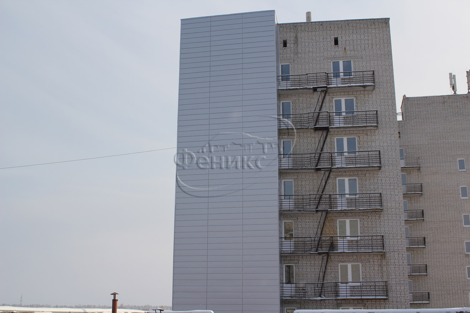 Навесной вентилируемый фасад