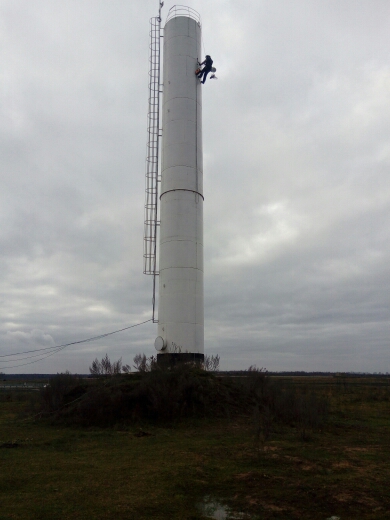 Водонапорная башня, ферма Мираторг