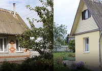 Утепление домика